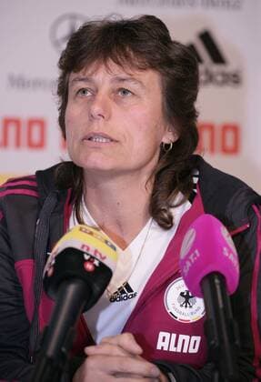 DFB Co-Trainerin Ulrike Ballweg (Deutschland) - Pressekonferenz DFB Damen Nationalmannschaft in Weyhausen