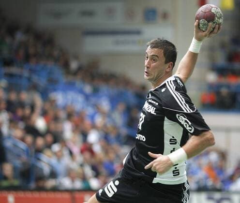 Handball - TOYOTA HBL- 02.11.2010, TV Großwallstadt vs. THW Kiel, Momir Ilic (THW), -
