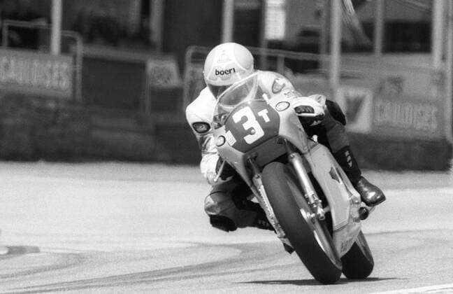 Anton Mang (Deutschland Honda) o0 250er, 250ccm, 250-er, ccm Aktion Freisteller Toni
