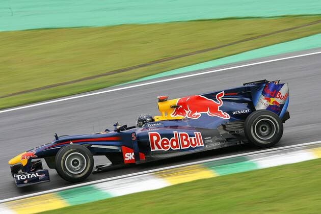 Formel 1, GP Brasilien in Interlagos, 06.11.10, Sebastian Vettel, Red Bull Racing, o0 Einzelbild Freisteller
