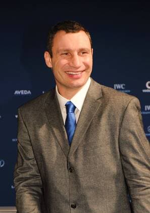 Laureus Medien Preis 2010 in Kitzbühel (Österreich). Foto: Vitali Klitschko (UKR Boxen)