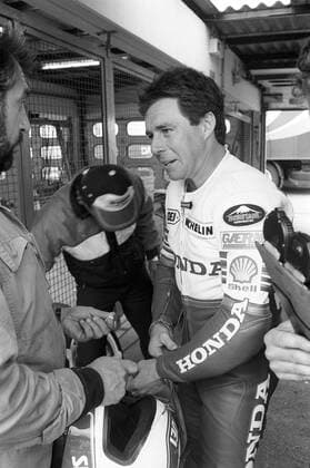 Wayne Gardner (Australien Honda) o0 500er, 500ccm, 500-er, ccm