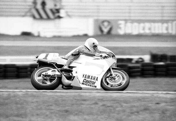 Eddie Lawson (USA Yamaha) o0 500er, 500ccm, 500-er, ccm Aktion