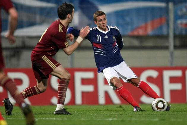 U21 Länderspiel - Frankreich - Russland - Antoine Griezmann (Frankreich, R) - VMichel - 