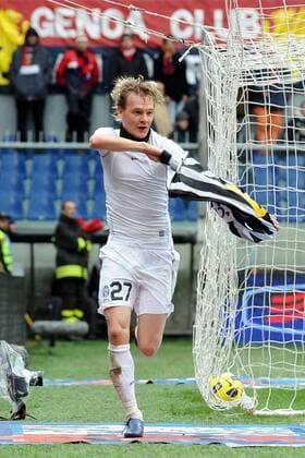 CFC Genoa (FC 1893) - Juventus Turin - Torjubel Milos Krasic (Juve) - 
