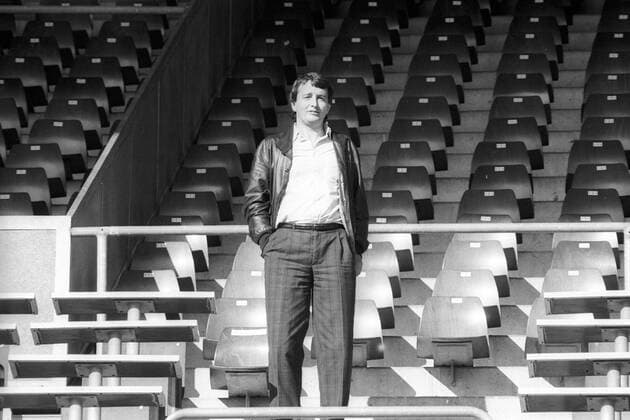 SID Redakteur Wolfgang Niersbach (BR Deutschland) o0 BRD, Test, Testspiel, DFB, Einzelbild, Frankfurt