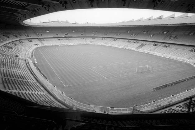 Parc des Princes in Paris, Heimspielstätte von Paris St. Germain Aufnahmedatum geschätzt