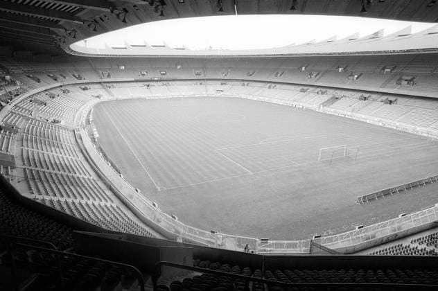 Parc des Princes in Paris, Heimspielstätte von Paris St. Germain Aufnahmedatum geschätzt