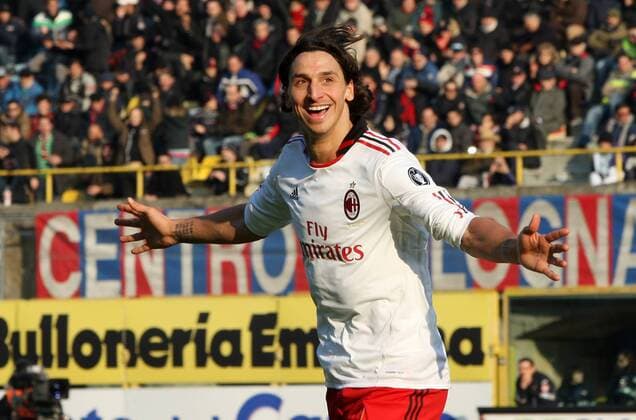 Zlatan Ibrahimovic (AC Milan) - Bologna FC vs AC Milan - lucaxpagliaricci