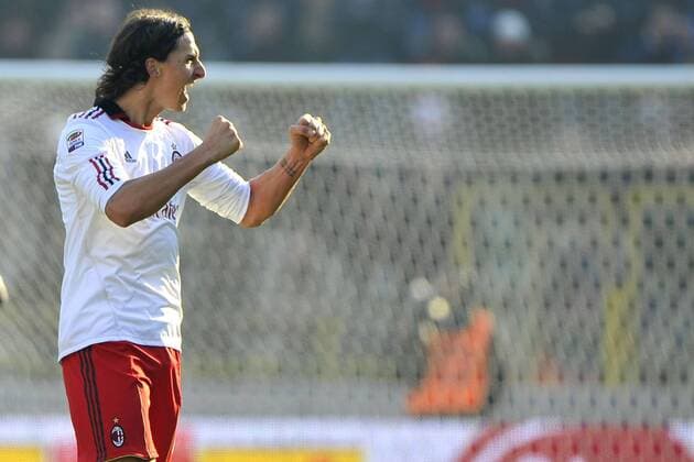 12.12.2010 - Bologna FC vs. AC Milan - Zlatan Ibrahimovic (Milan) 