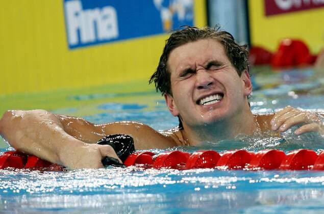 SCHWIMMEN - FINA WM 2010 DUBAI, 18.DEZ.10 - 100m Freistil der Herren. Bild zeigt Nathan Adrian (USA). 