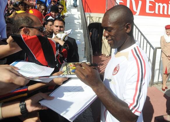 CLARENCE SEEDORF (AC Mailand) - o0 Fan, Zuschauer Autogramme