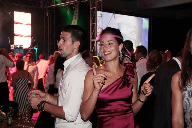 Novak Djokovic (SRB) and Ana Ivanovic (SRB) - HOPMAN CUP-WA NEW YEAR CELEBRATION - NO AUSTRALIAN SALES  SachxLuckyMatxPicturePerfect o0 Herren