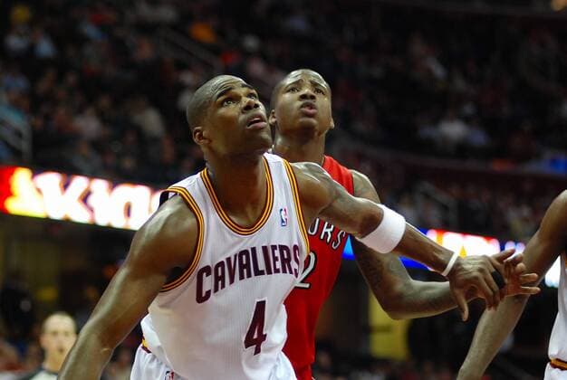 January 5th, 2011: Antawn Jamison 4 in action during the NBA game between the Toronto Raptors and the Cleveland Cavaliers at the Quicken Loans Arena. - ZUMAcp5