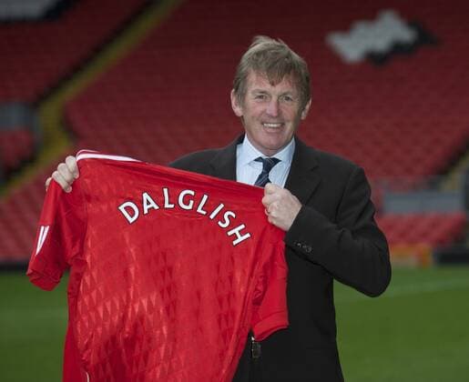 Football - soccer: FA Premier League, 2010 2011, FC Liverpool appoint Kenny Dalglish as Coach, Liverpool s new Coach Kenny Dalglish pictured during a photo-call to official announce his appointment at Anfield. xDavidxRawcliffex 