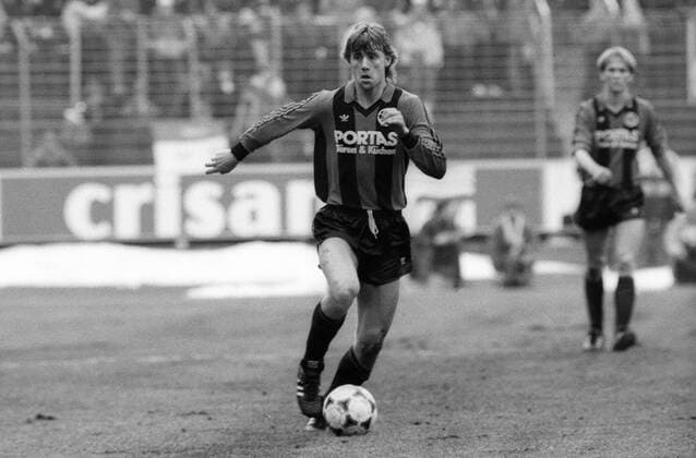 Manfred Binz (Eintracht Frankfurt) Einzelbild, Aktion, Freisteller