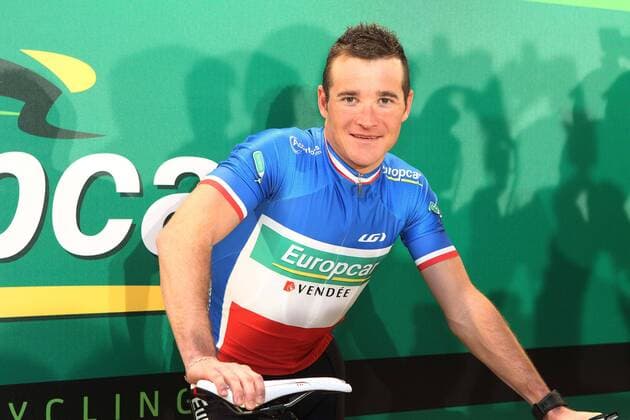 Radsport : Präsentation Team Europcar - 14.01.2011 - Thomas Voeckler (Im Meistertrikot, FRA) --- xGwendolineLeGoffx 