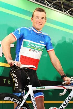 Radsport : Präsentation Team Europcar - 14.01.2011 - Thomas Voeckler (Im Meistertrikot, FRA) --- xGwendolineLeGoffx 