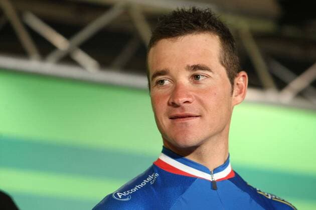 Radsport : Präsentation Team Europcar - 14.01.2011 - Thomas Voeckler (Im Meistertrikot, FRA) --- xGwendolineLeGoffx 