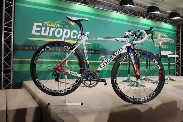 Radsport : Präsentation Team Europcar - 14.01.2011 - Colnago Fahrrad --- xGwendolineLeGoffx 