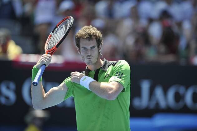 Rally for Relief charity match exhibition: Andy Murray (GBR) 