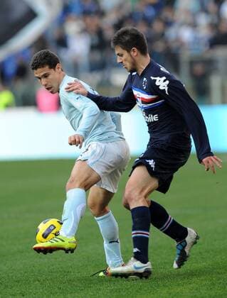 Hernanes (Lazio) - Lazio Rom (hellblau) vs Sampdoria Genua (dunkelblau) AntoniettaXBaldassarre
