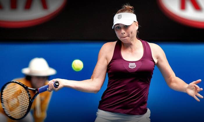 TENNIS - WTA, Australian Open MELBOURNE,AUSTRALIEN,18.JAN.11 - TENNIS - WTA Tour, Grand Slam, Australian Open 2011. Bild zeigt Vera Zvonareva (RUS). 