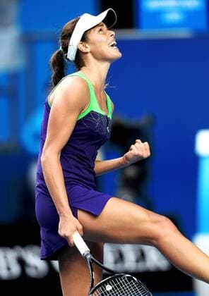 MELBOURNE, 18.JAN.11 - WTA Tour, Grand Slam, Australian Open 2011. Bild zeigt Ana Ivanovic (SRB). 