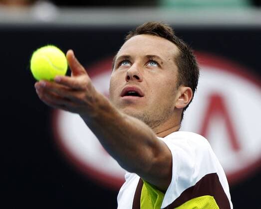 Australian Open 2011, Melbourne Park,ITF Grand Slam Tennis Tournament . Philipp Kohlschreiber (GER)