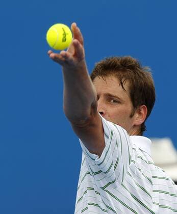 Australian Open 2011, Melbourne Park,ITF Grand Slam Tennis Tournament . Florian Mayer (GER)
