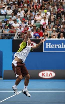 Australian Open 2011, Melbourne Park,ITF Grand Slam Tennis Tournament . Philipp Kohlschreiber (GER)