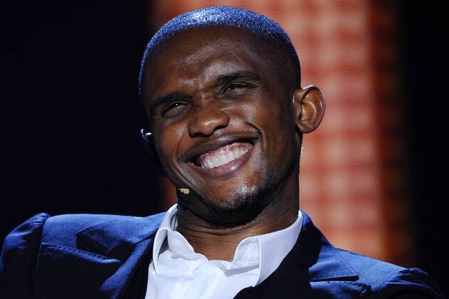 TV Show Chiambretti Night mit Samuel Eto o (Kamerun Inter Mailand)  o0 Freude