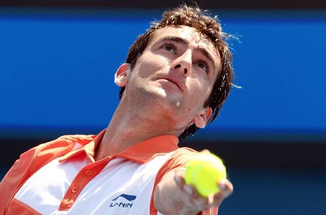 Grand Slam, Bild zeigt Marin Cilic (CRO). 