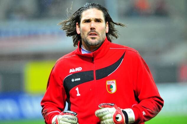 2.Bundesliga, Saison 2010 2011 FC Augsburg: Simon JENTZSCH -Torwart- (Augsburg)