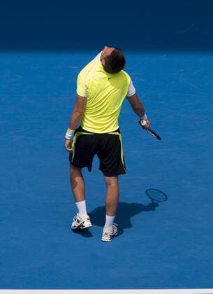 ROBIN SODERLING (SWE)- Australian Open in Melbourne - ZUMAmu3 o0 Enttäuschung