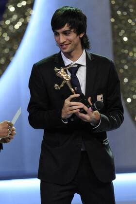 Oscar del Calcio - Gala anlässlich der Wahl zum Fussballer des Jahres Italiens in Mailand - Javier Pastore (US Palermo) - Bester Nachwuchsspieler 2010 -  o0 Verleihung Preisverleihung