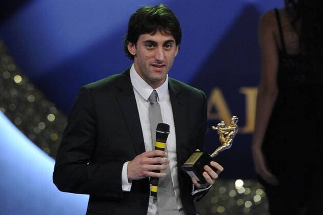 Oscar del Calcio - Gala anlässlich der Wahl zum Fussballer des Jahres Italiens in Mailand - Diego Milito (Inter Mailand) ist bester ausländischer Spieler sowie bester Spieler gewählt von der Spielervereinigung AIC -  o0 Verleihung Preisverleihung