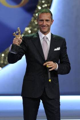 Oscar del Calcio - Gala anlässlich der Wahl zum Fussballer des Jahres Italiens in Mailand - Emidio Morganti - Bester Schiedsrichter Italiens -  o0 Verleihung Preisverleihung