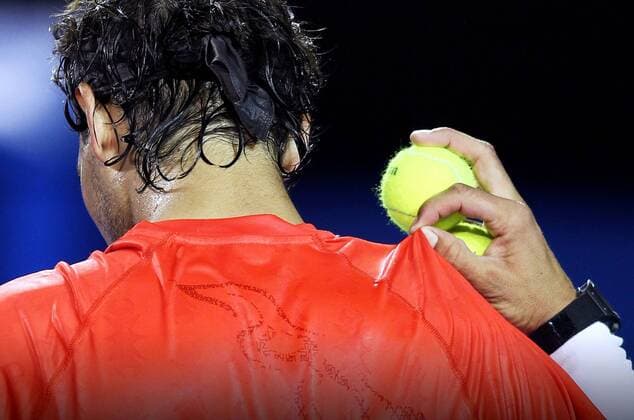 TENNIS - ATP, Australian Open MELBOURNE,AUSTRALIEN,26.JAN.11 - TENNIS - ATP World Tour, Grand Slam, Australian Open 2011. Bild zeigt Rafael Nadal (ESP). 
