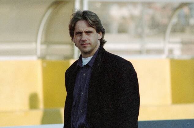 Manager Helmut Kremers (Schalke 04). 2. BL Saison 1988 1989 FC Schalke 04 gegen SC Fortuna Köln 3:3 am 23.05.1989 in Hannover Niedersachsenstadion o0 Funktionär