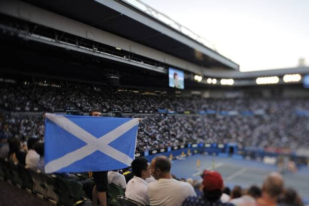 Fans von Andy Murray (GBR) - 