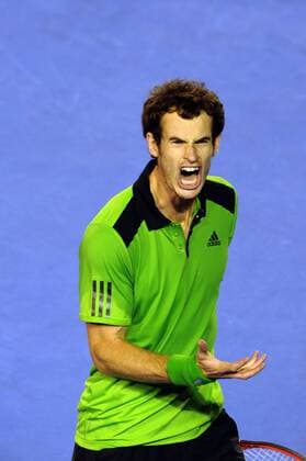 28.01.2011 Australian Open Tennis Andy Murray of GBR in action. xPeterxBlakemanx  ActionPlus11134288 o0 Andrew