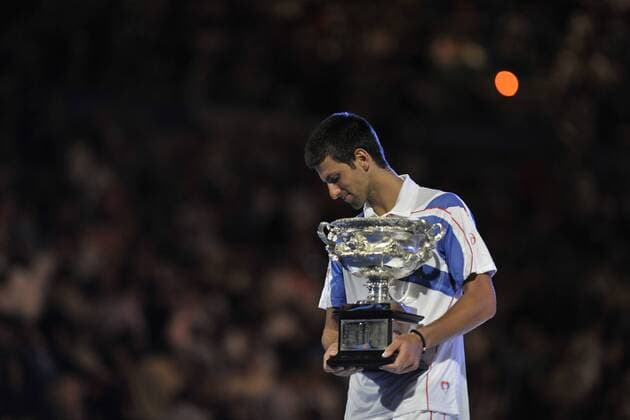 Novak Djokovic (SRB) - Sieger der Australian open 2011 - 