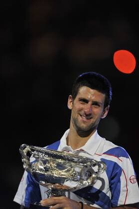 Novak Djokovic (SRB) - Sieger der Australian open 2011 - 