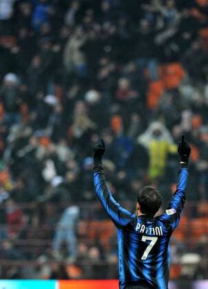 Football - soccer: Serie A, 2010 2011, Inter Mailand, Giampaolo Pazzini 