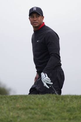 Jan 30, 2011 - Torrey Pines, California, U.S. - Golfer TIGER WOODS (USA) at the Golf 2011 Farmers Insurance Golf Open at Torrey Pines golf course. - ZUMAr19