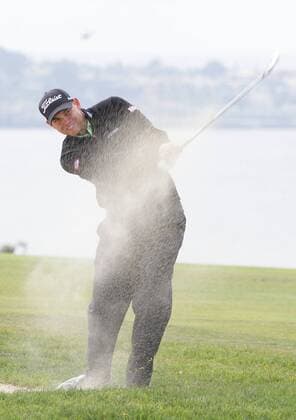 Jan 30, 2011 - Torrey Pines, California, U.S. - Golfer BILL HAAS (USA) at the Golf 2011 Farmers Insurance Golf Open at Torrey Pines golf course. - ZUMAr19