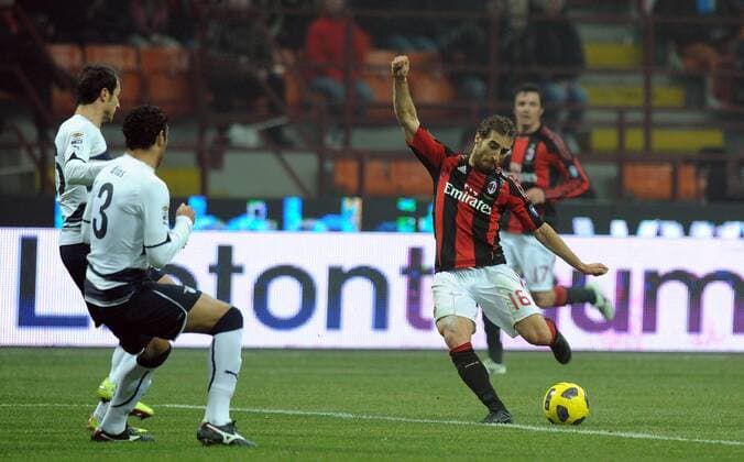 Mathieu FLAMINI (AC Mailand) zieht ab - AC Mailand vs. Lazio Rom - NicoloXZangirolami
