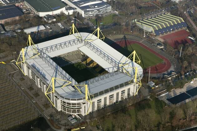 Signal Iduna Park, Heimspielstätte von Borussia Dortmund o0 BVB Westfalenstadion totale