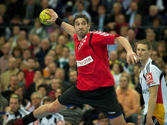 Leipzig - All Star Game der HBL Handball Bundesliga - Allstars - DHB Nationalteam - Bertrand GILLE (AllStars)